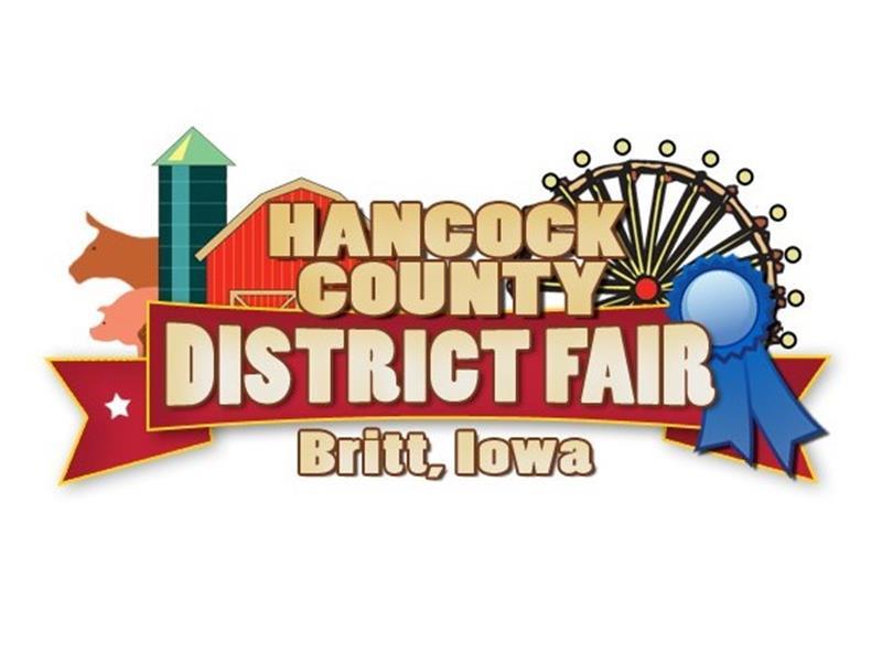 Logo for 2023 Hancock County District Fair