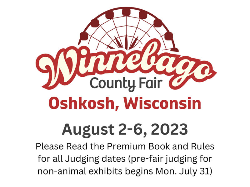 Logo for 2023 Winnebago County Fair - Junior Class