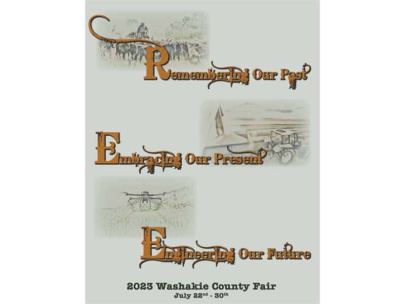 Logo for 2023 Washakie County Fair