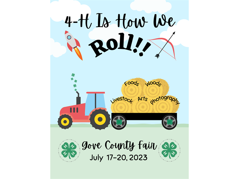 Logo for 2023 Gove County Fair