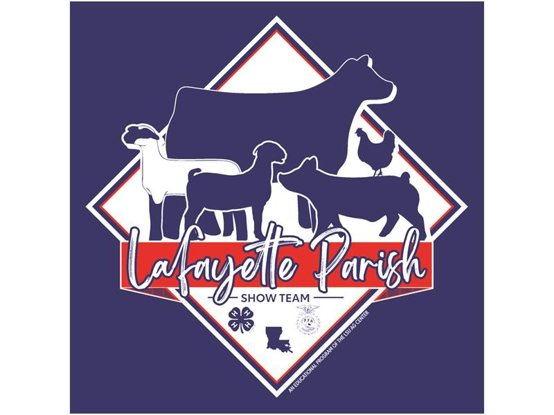 Logo for 2024 Lafayette Parish Livestock Show