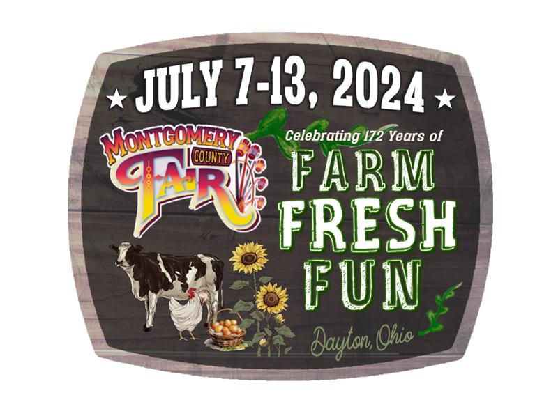 Logo for Montgomery County Fair 2024