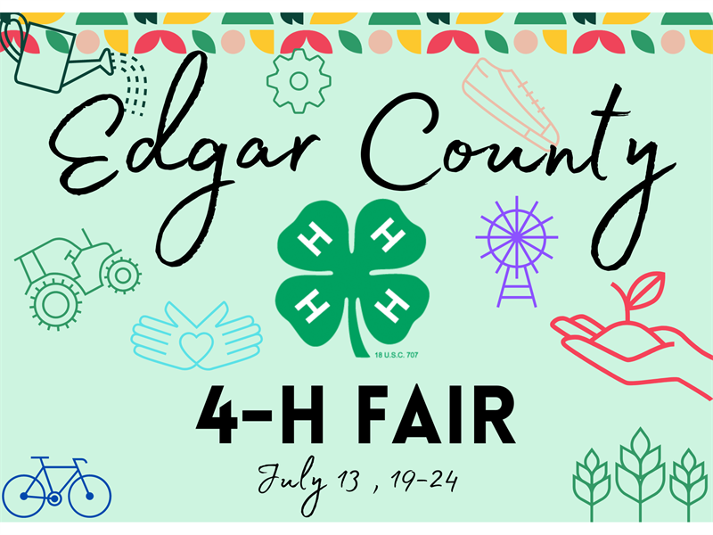 Logo for 2024 Edgar County Fair