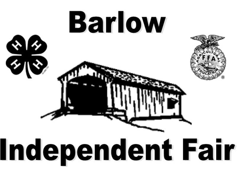 Logo for 2024 Barlow Independent Fair
