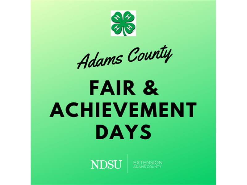 Logo for 2024 Adams County Achievement Days